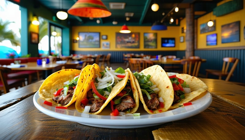 Mexican restaurant digital marketing campaign in action